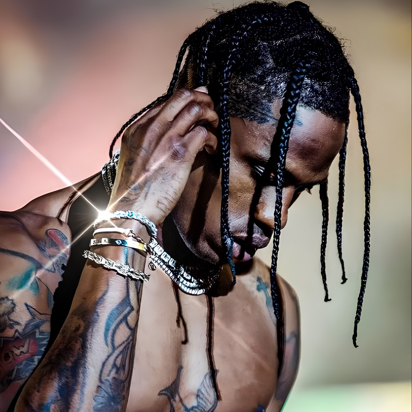NFC CD FRIDGE MAGNET TRAVIS SCOTT EDITION